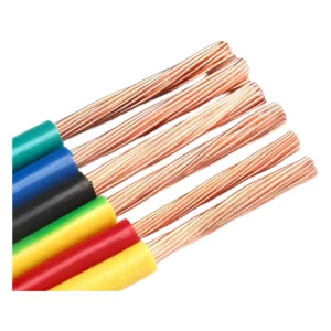 Outdoor Construction Use Copper XLPE Insulated Single Thread Flexible BVR Soft Wire