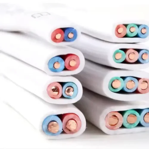 Multi-spec white sheathed cables, twin-core/tri-core for electrical wiring