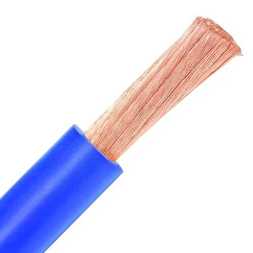 Blue sheath copper welding cable