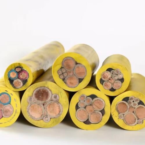 Yellow Sheath Multicore Flame-Retardant Power Cable