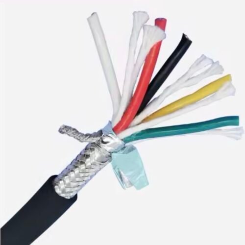 Black Sheath Aluminum Foil Braided Shield Multicore Control Cable Aluminum Foil Braided Shield Multicore Control Cable