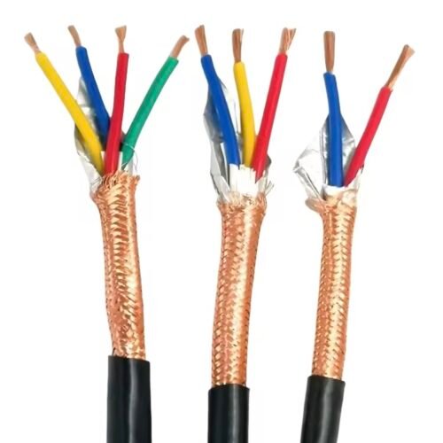 Copper Braided Shield Multicore Control Cable (Black Sheath) Copper Braided Shield Multicore Control Cable